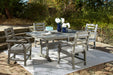 Visola Outdoor Dining Table with 4 Chairs - World Furniture Gallery (Newark, CA)