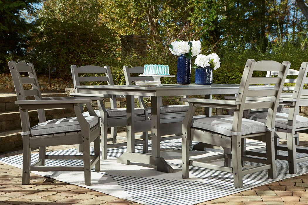 Visola Outdoor Dining Table - World Furniture Gallery (Newark, CA)