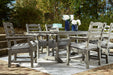 Visola Outdoor Dining Table - World Furniture Gallery (Newark, CA)