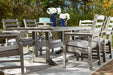 Visola Outdoor Dining Table - World Furniture Gallery (Newark, CA)