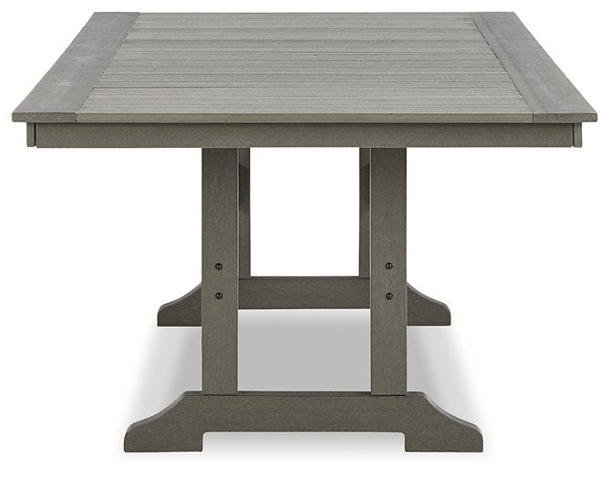 Visola Outdoor Dining Table - World Furniture Gallery (Newark, CA)