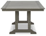 Visola Outdoor Dining Table - World Furniture Gallery (Newark, CA)