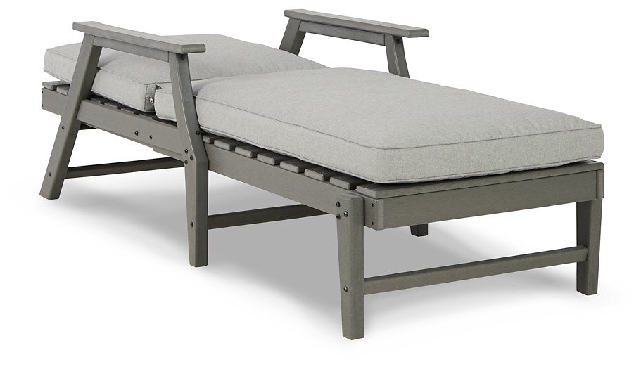 Visola Chaise Lounge with Cushion - World Furniture Gallery (Newark, CA)