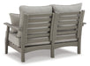 Visola Outdoor Sofa and Loveseat Set - World Furniture Gallery (Newark, CA)