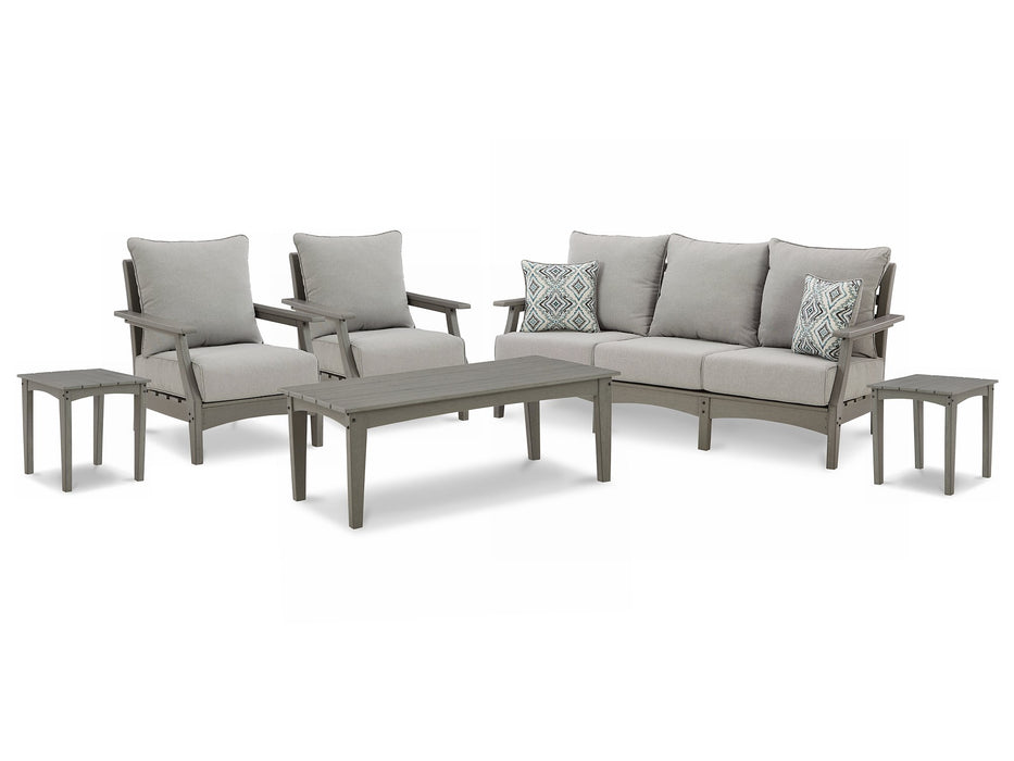 Visola Outdoor Set - World Furniture Gallery (Newark, CA)