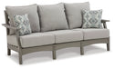 Visola Outdoor Sofa and Loveseat Set - World Furniture Gallery (Newark, CA)