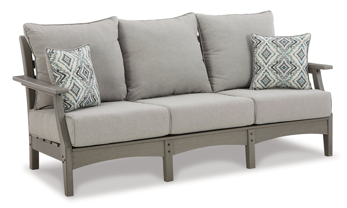 Visola Outdoor Sofa Conversation Set - World Furniture Gallery (Newark, CA)