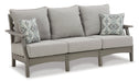 Visola Outdoor Sofa and Loveseat Set - World Furniture Gallery (Newark, CA)