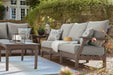 Visola Outdoor Sofa with Cushion - World Furniture Gallery (Newark, CA)