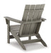 Visola Outdoor Adirondack Chair Set with End Table - World Furniture Gallery (Newark, CA)