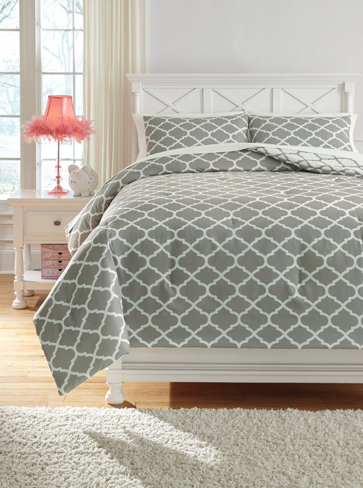 Media 3-Piece Comforter Set - World Furniture Gallery (Newark, CA)