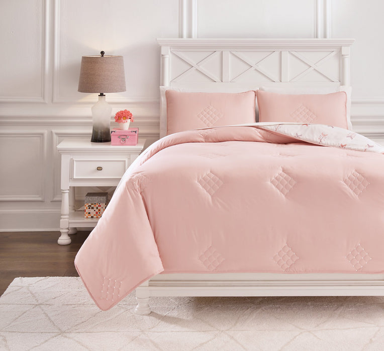 Lexann Comforter Set - World Furniture Gallery (Newark, CA)