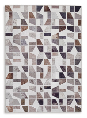 Jettner 5' x 7' Rug - World Furniture Gallery (Newark, CA)