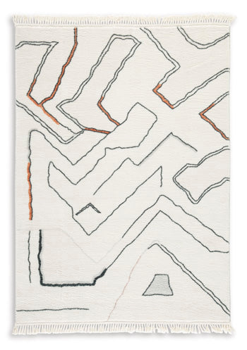 Cadeworth 5' x 7' Rug - World Furniture Gallery (Newark, CA)