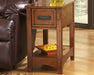 Breegin Chairside End Table - World Furniture Gallery (Newark, CA)