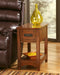 Breegin Chairside End Table - World Furniture Gallery (Newark, CA)