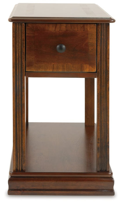 Breegin Chairside End Table - World Furniture Gallery (Newark, CA)