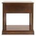 Breegin Chairside End Table - World Furniture Gallery (Newark, CA)