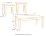 Theo Table (Set of 3) - World Furniture Gallery (Newark, CA)