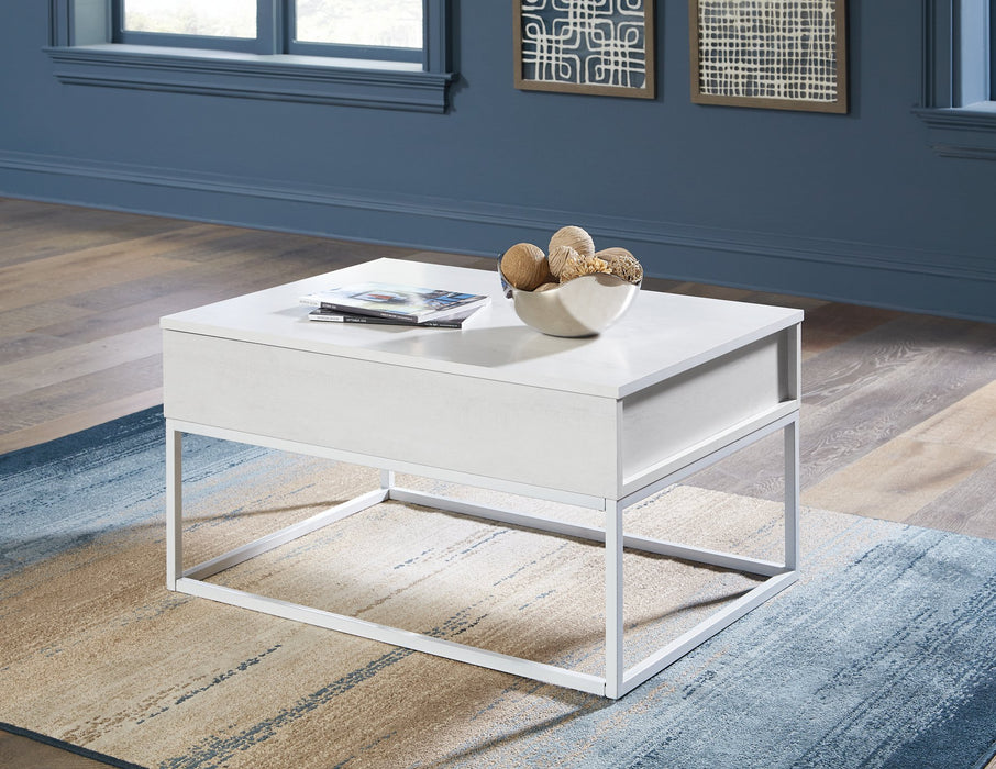 Deznee Lift Top Coffee Table - World Furniture Gallery (Newark, CA)