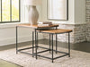 Drezmoore Nesting End Table (Set of 2) - World Furniture Gallery (Newark, CA)