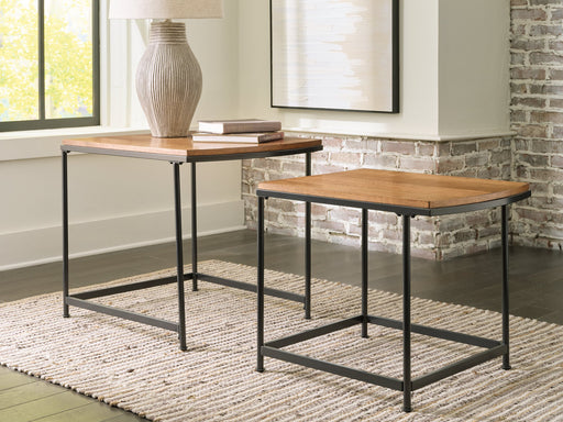 Drezmoore Nesting End Table (Set of 2) - World Furniture Gallery (Newark, CA)