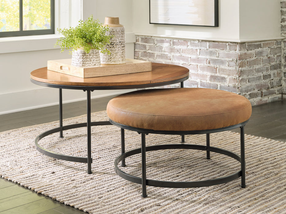 Drezmoore Nesting Coffee Table (Set of 2) - World Furniture Gallery (Newark, CA)