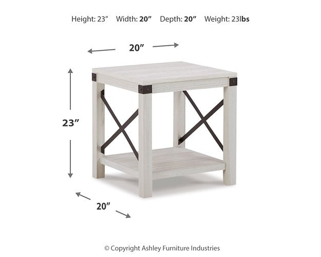 Bayflynn End Table - World Furniture Gallery (Newark, CA)