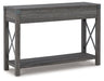 Freedan Sofa/Console Table - World Furniture Gallery (Newark, CA)