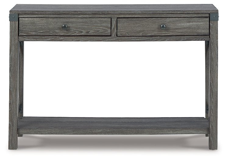 Freedan Sofa/Console Table - World Furniture Gallery (Newark, CA)