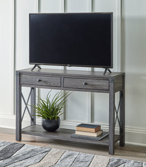 Freedan Sofa/Console Table - World Furniture Gallery (Newark, CA)