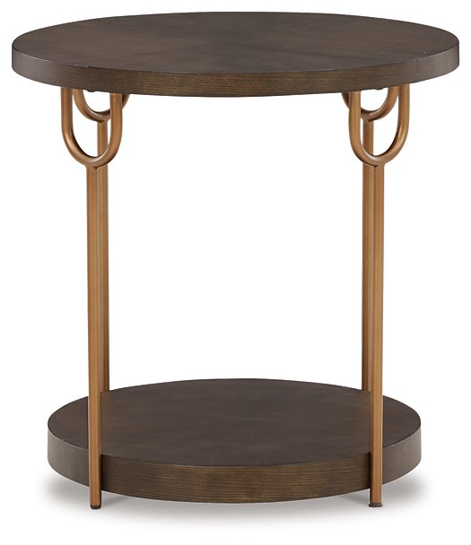 Brazburn End Table - World Furniture Gallery (Newark, CA)