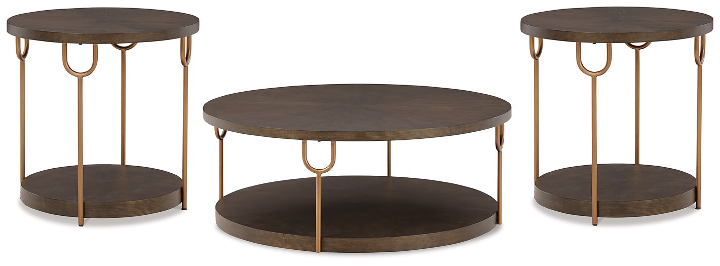 Brazburn Occasional Table Set - World Furniture Gallery (Newark, CA)