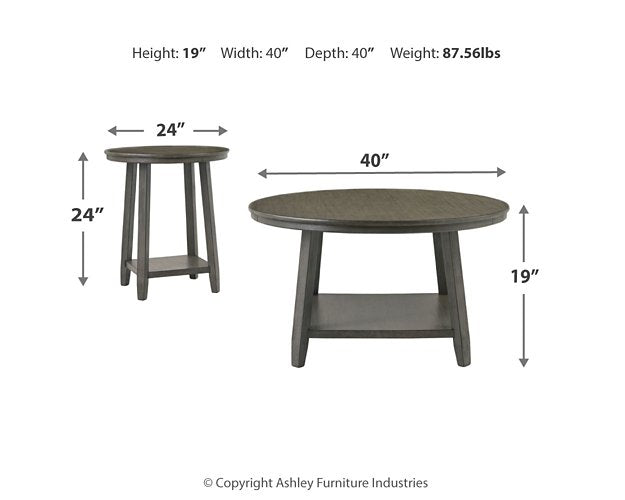 Caitbrook Table (Set of 3) - World Furniture Gallery (Newark, CA)