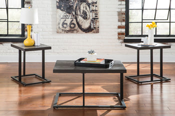 Airdon Table (Set of 3) - World Furniture Gallery (Newark, CA)