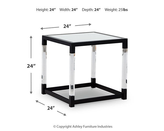 Nallynx End Table - World Furniture Gallery (Newark, CA)