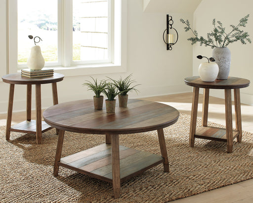 Raebecki Table (Set of 3) - World Furniture Gallery (Newark, CA)