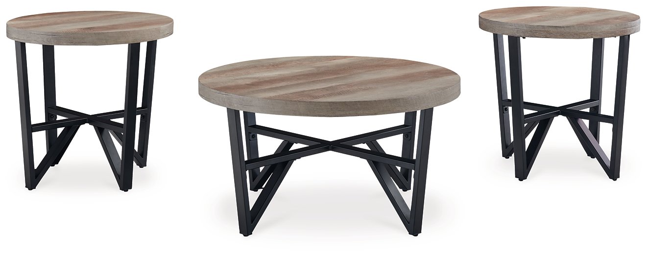 Deanlee Table (Set of 3) - World Furniture Gallery (Newark, CA)