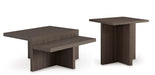 Zendex Table (Set of 2) - World Furniture Gallery (Newark, CA)