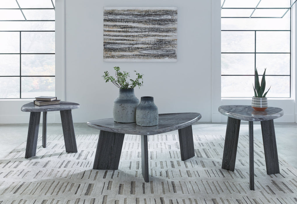 Bluebond Table (Set of 3) - World Furniture Gallery (Newark, CA)