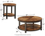 Roybeck Table (Set of 3) - World Furniture Gallery (Newark, CA)