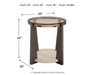 Frazwa End Table - World Furniture Gallery (Newark, CA)