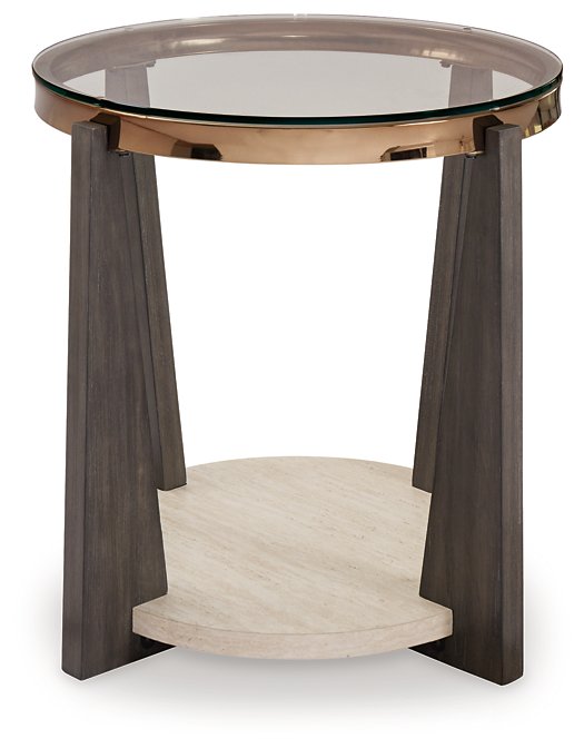 Frazwa End Table - World Furniture Gallery (Newark, CA)