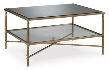 Cloverty Coffee Table - World Furniture Gallery (Newark, CA)