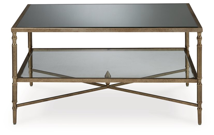 Cloverty Coffee Table - World Furniture Gallery (Newark, CA)