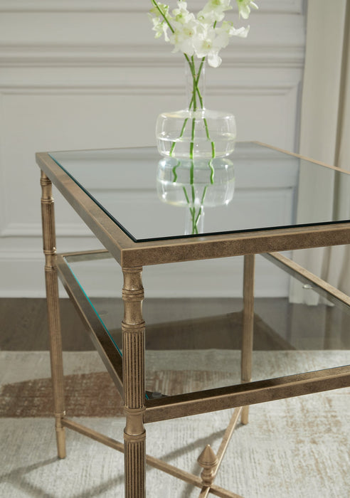 Cloverty End Table - World Furniture Gallery (Newark, CA)