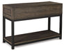 Johurst Sofa/Console Table - World Furniture Gallery (Newark, CA)