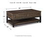 Johurst Coffee Table with Lift Top - World Furniture Gallery (Newark, CA)