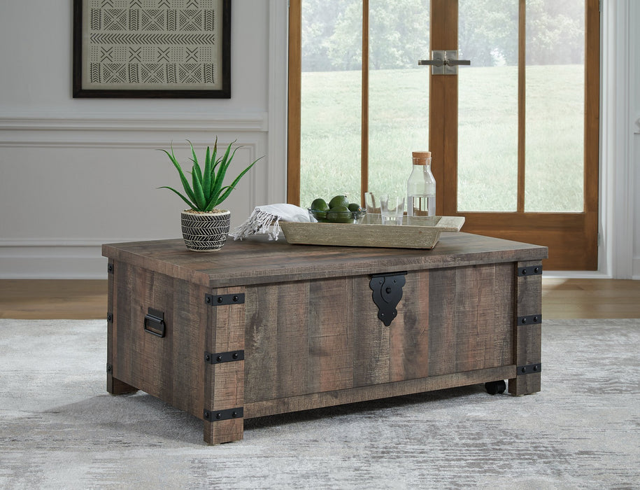 Hollum Lift-Top Coffee Table - World Furniture Gallery (Newark, CA)