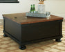 Valebeck Coffee Table with Lift Top - World Furniture Gallery (Newark, CA)